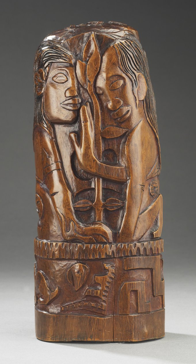Hina und Fatu, ca. 1892 von Paul Gauguin