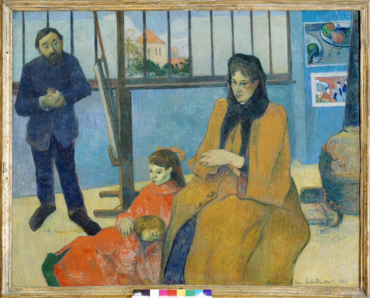 Das Atelier von Schuffenecker von Paul Gauguin