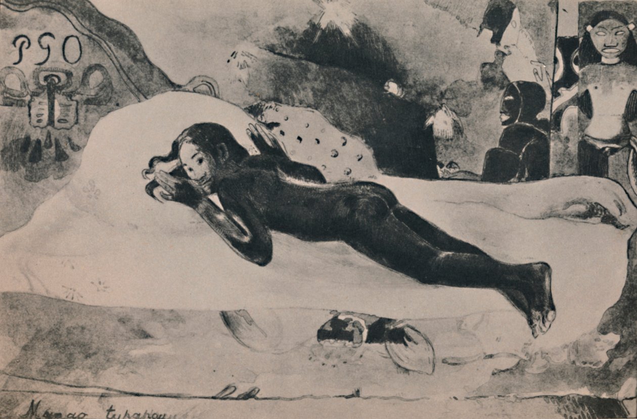 Manao Tupapau Der Geist der Toten wacht, ca. 1892, 1946 von Paul Gauguin