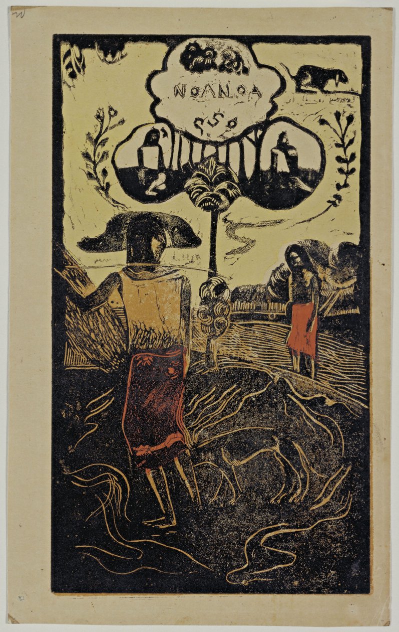 Noa Noa Duft aus der Serie Noa Noa, 1893-1894 von Paul Gauguin
