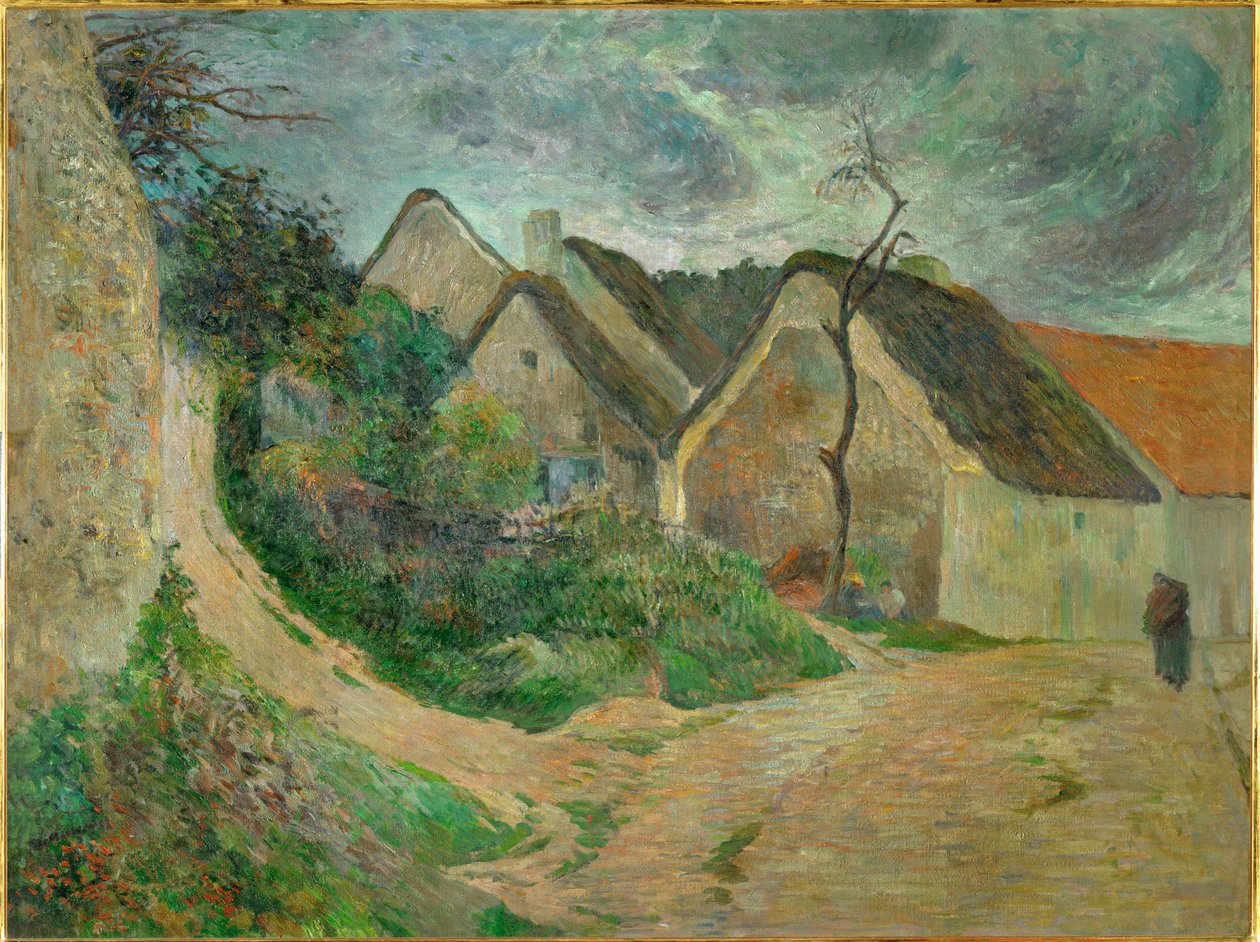 Osny, aufsteigender Weg von Paul Gauguin