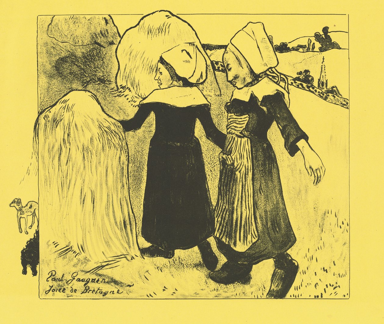 Freuden der Bretagne von Paul Gauguin