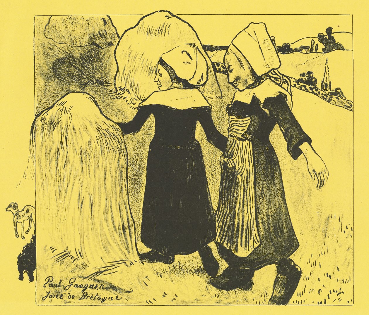 Freuden der Bretagne Joies de Bretagne von Paul Gauguin