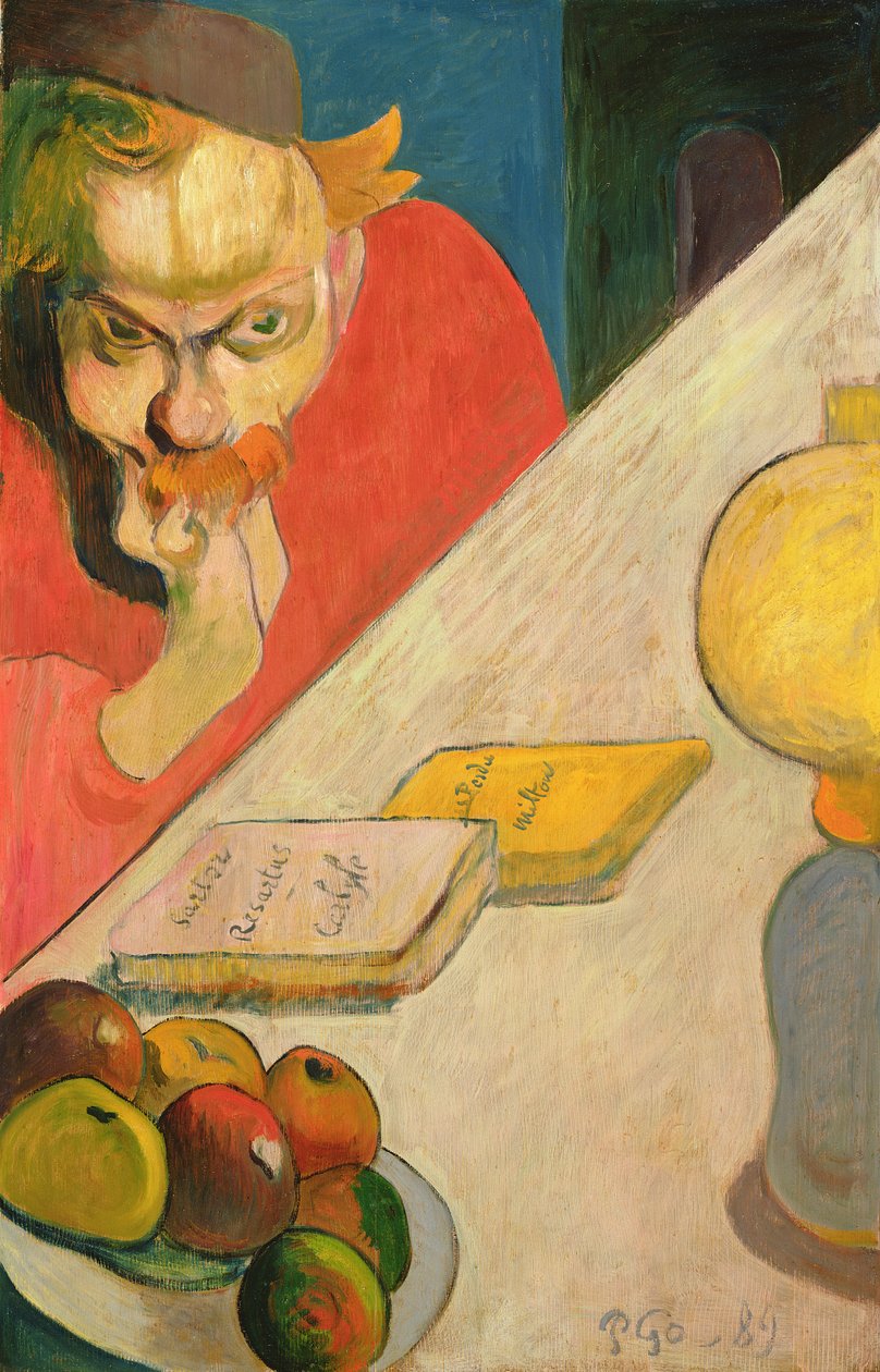 Porträt von Jacob Meyer de Haan, 1889 von Paul Gauguin