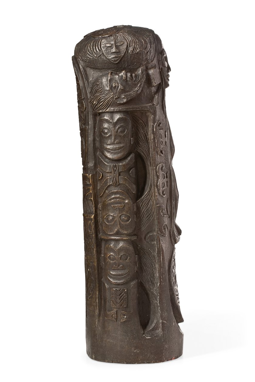 Tahitischer Totem zu Christus am Kreuz, nach 1894 von Paul Gauguin