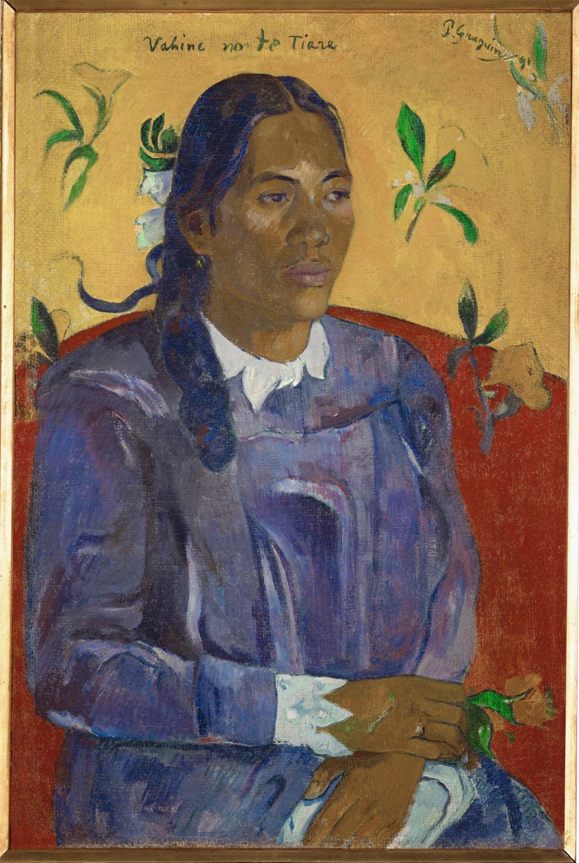 Vahine no te tiare von Paul Gauguin