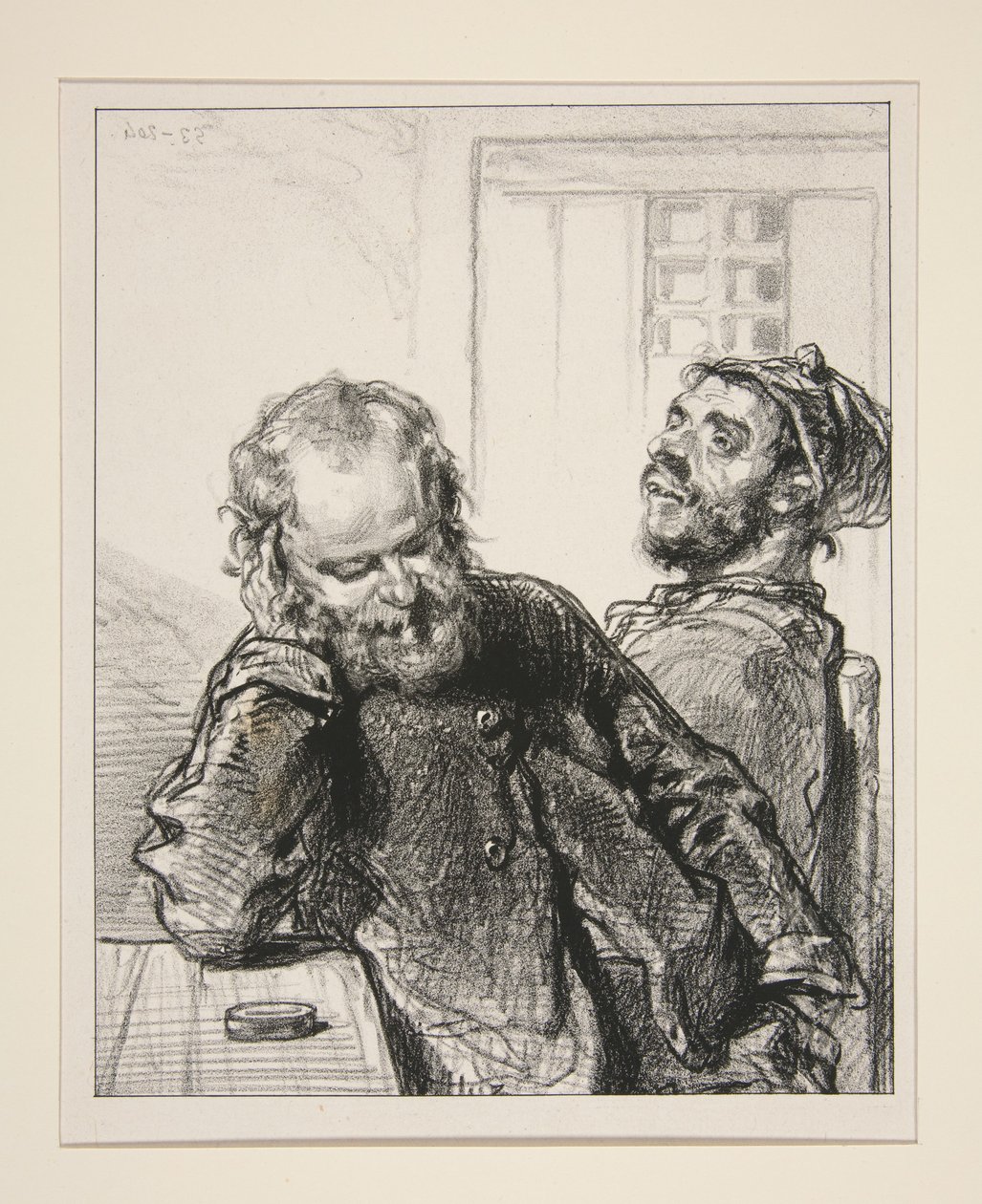 (IM GEFÄNGNIS.) von Paul Gavarni