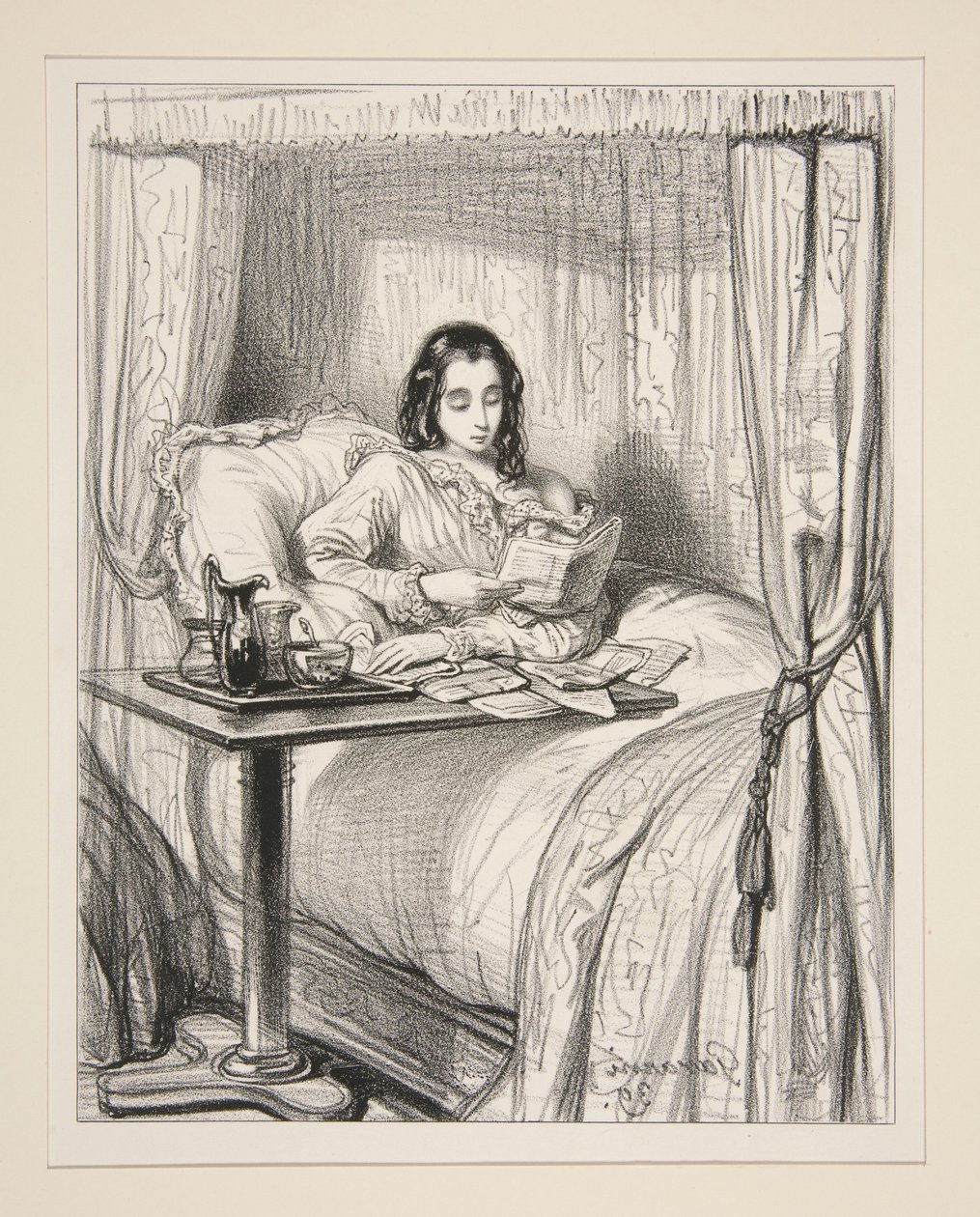 1-er Feuilleton von Paul Gavarni