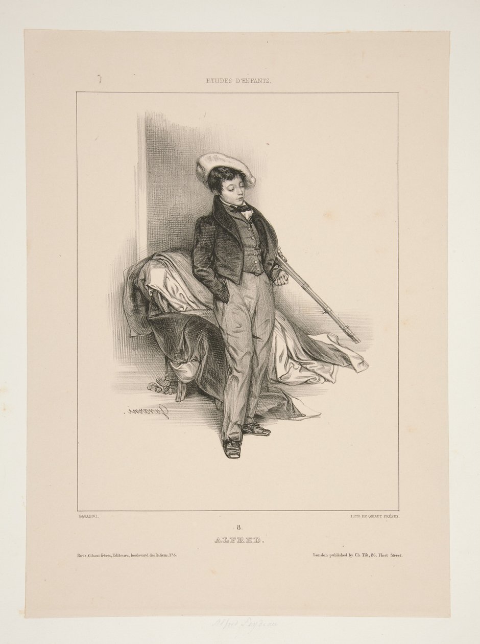 Alfred (Feydeau) von Paul Gavarni
