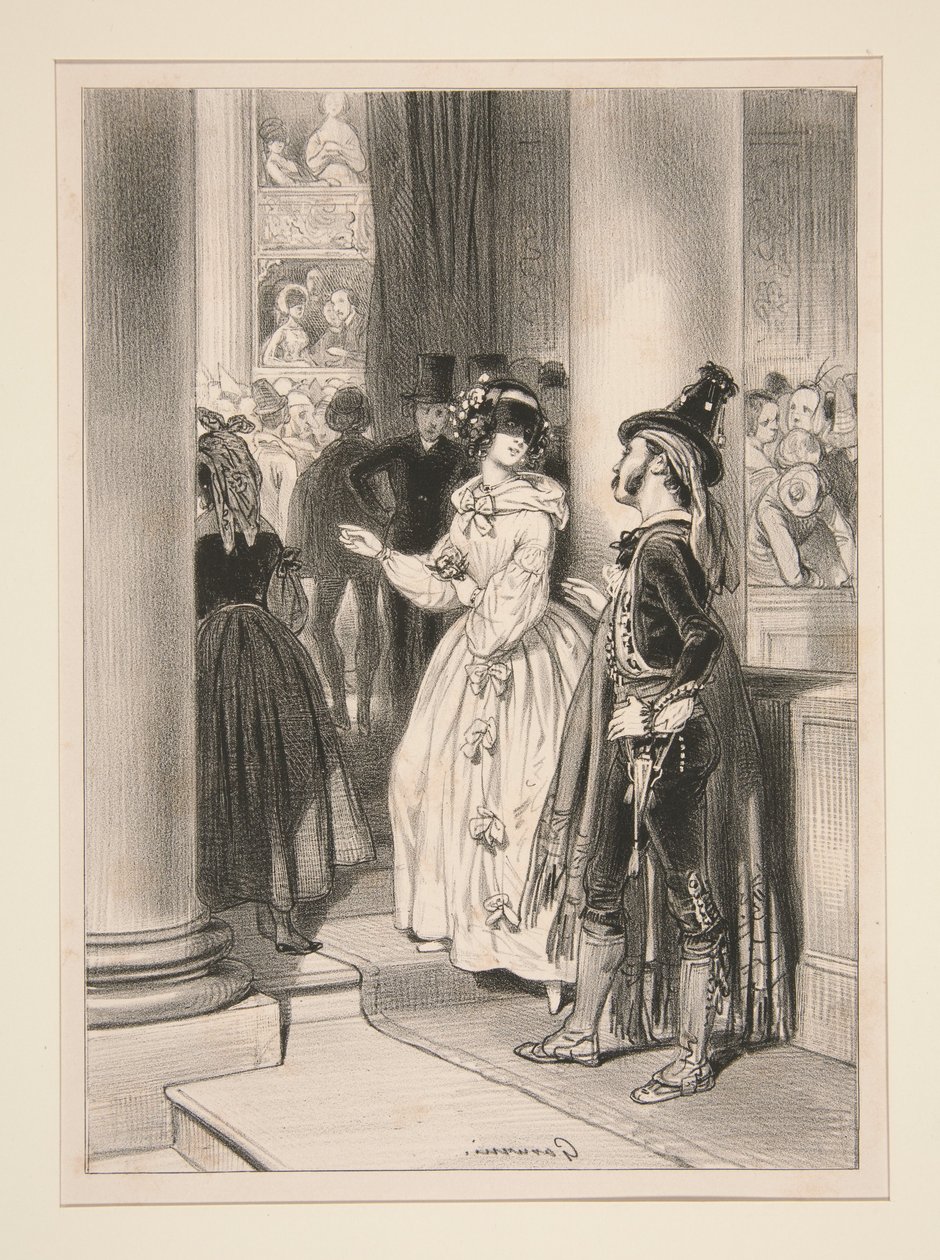 Ball der Renaissance von Paul Gavarni