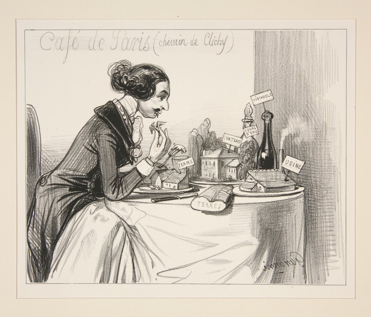 Guten Appetit von Paul Gavarni