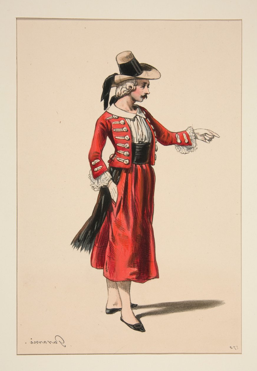 CORSAIR. Filzhut. von Paul Gavarni