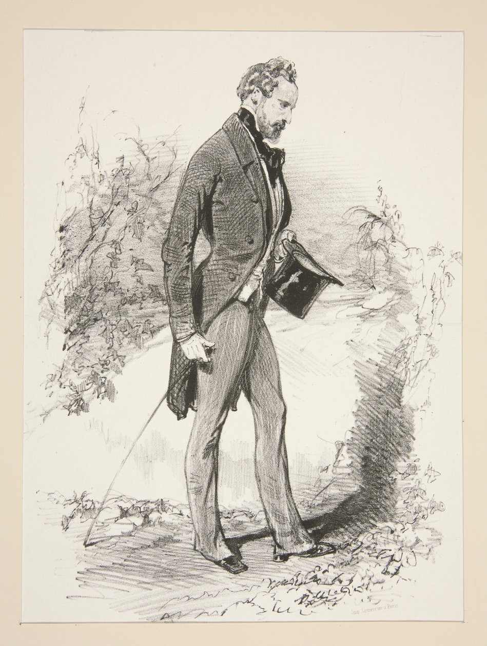 Herbstkostüm, von Humann von Paul Gavarni