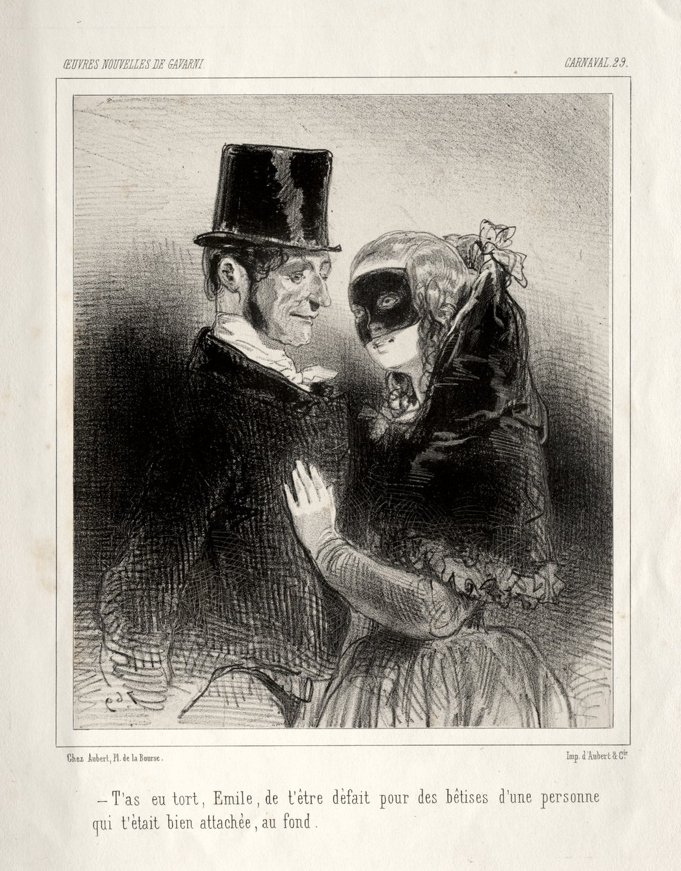 Karneval von Paul Gavarni