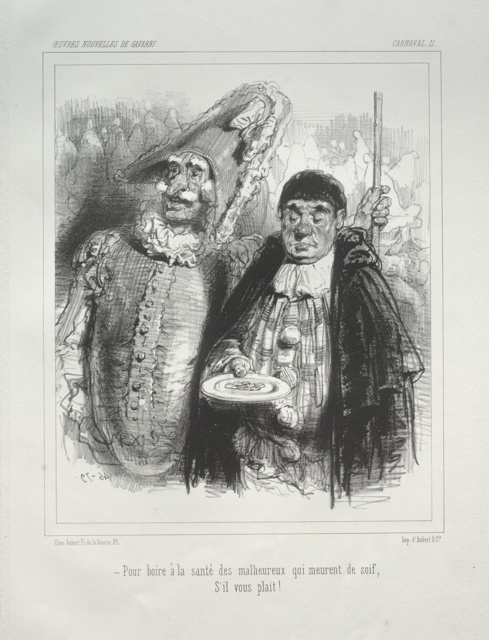 Karneval von Paul Gavarni