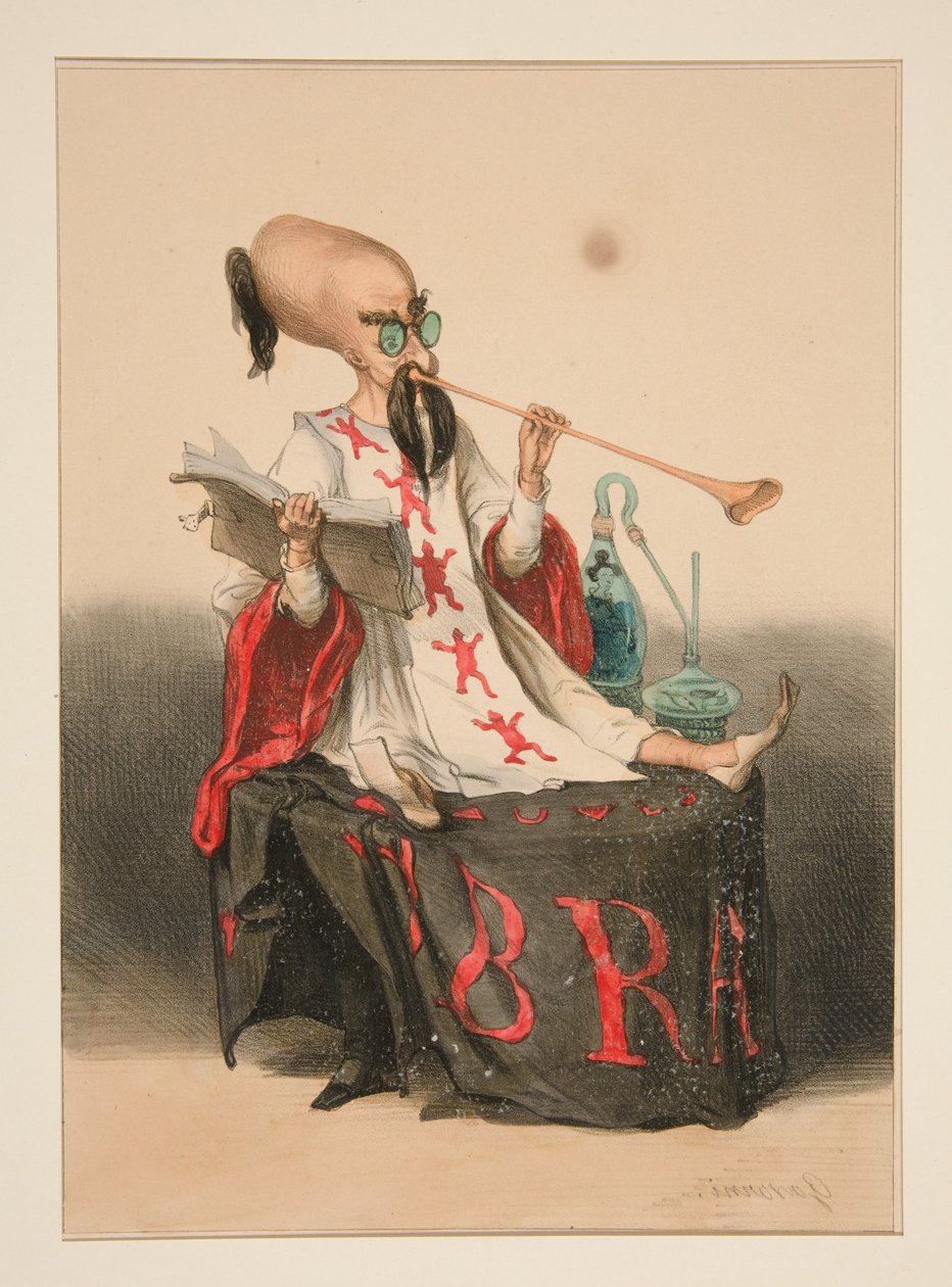 Der Wahrsager von Paul Gavarni