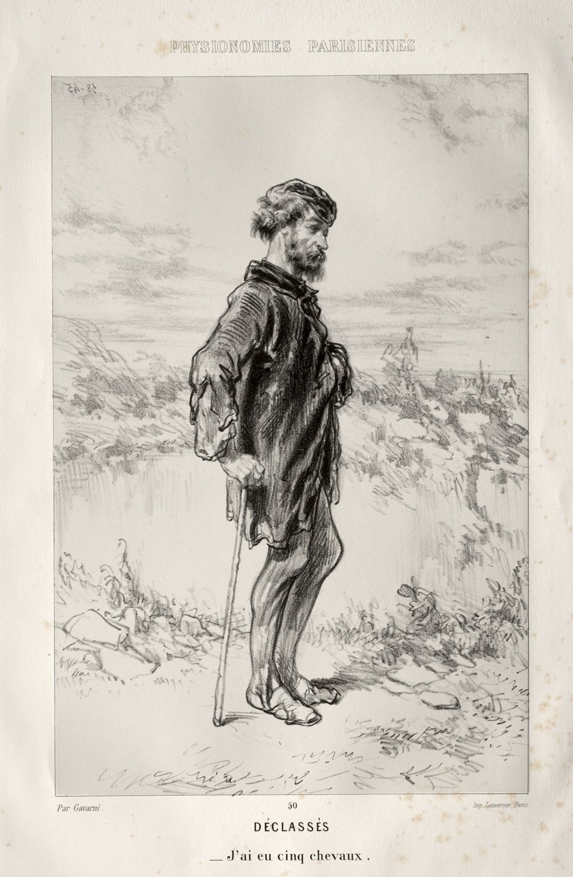 Deklassierte von Paul Gavarni