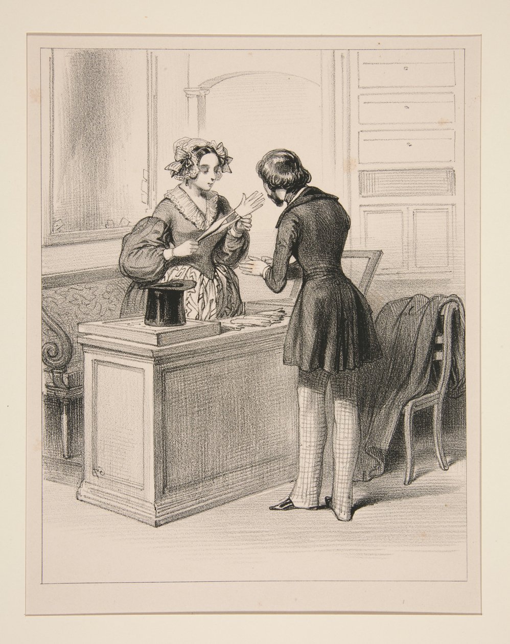 GANTIERE. von Paul Gavarni