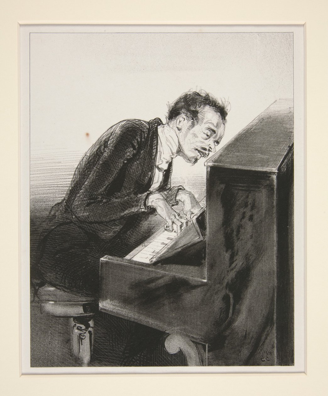 Melancholische Improvisationen von Paul Gavarni