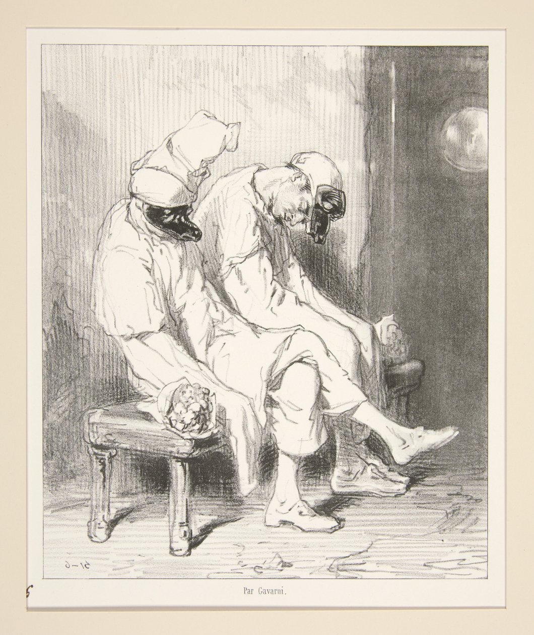 Die Fraktion der Blumensträuße von Paul Gavarni