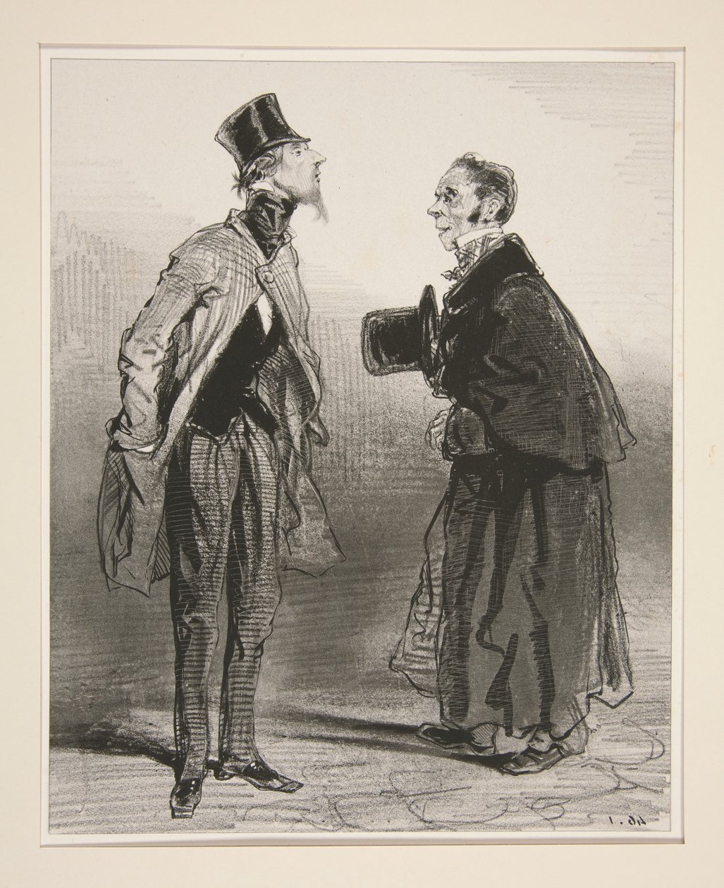 Neujahrstag von Paul Gavarni