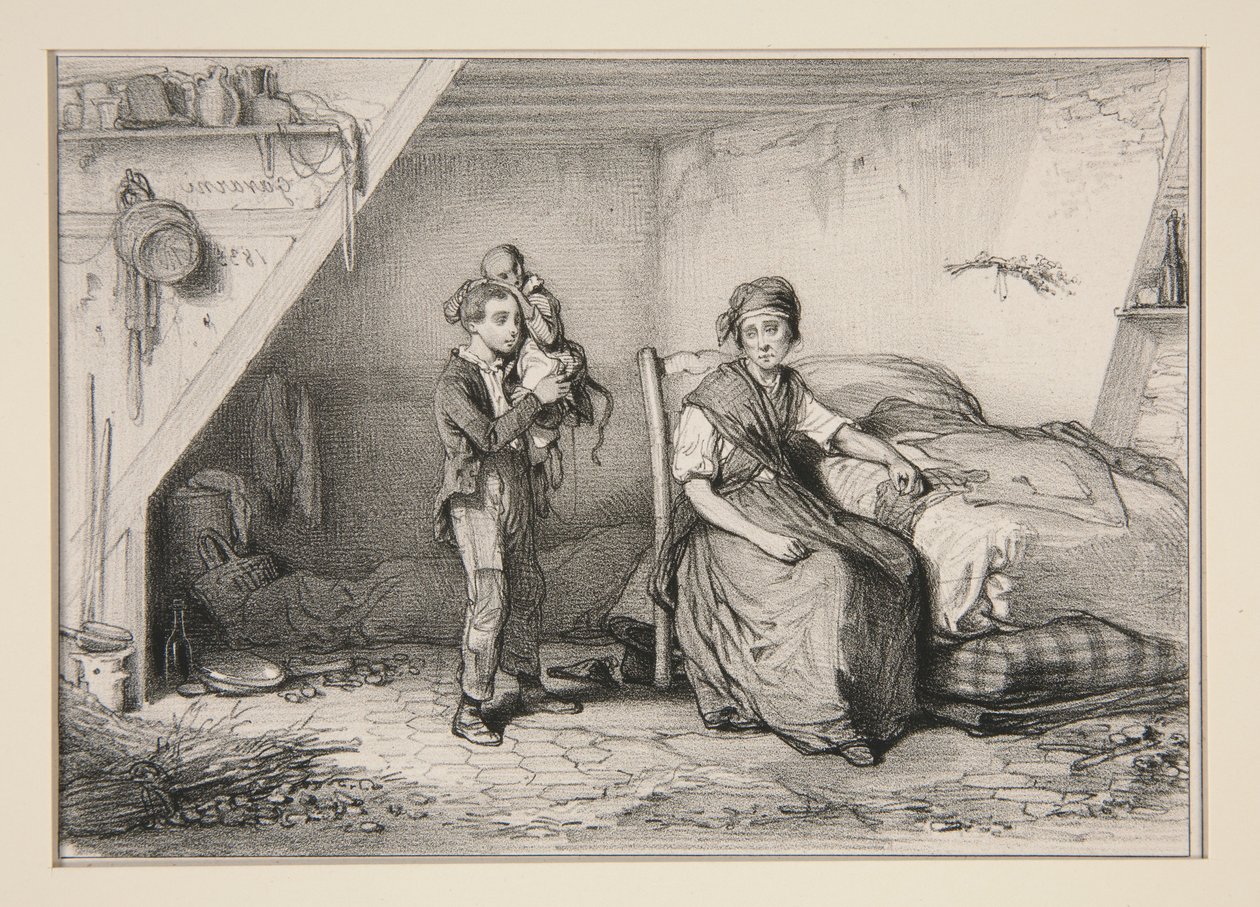 Der Affe von Adrien von Paul Gavarni