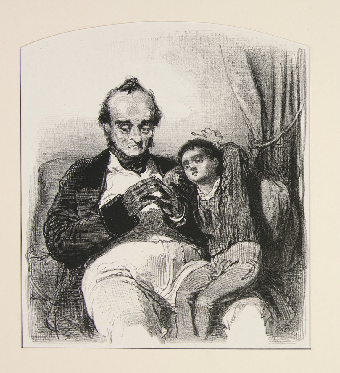 Die schrecklichen Kinder von Paul Gavarni