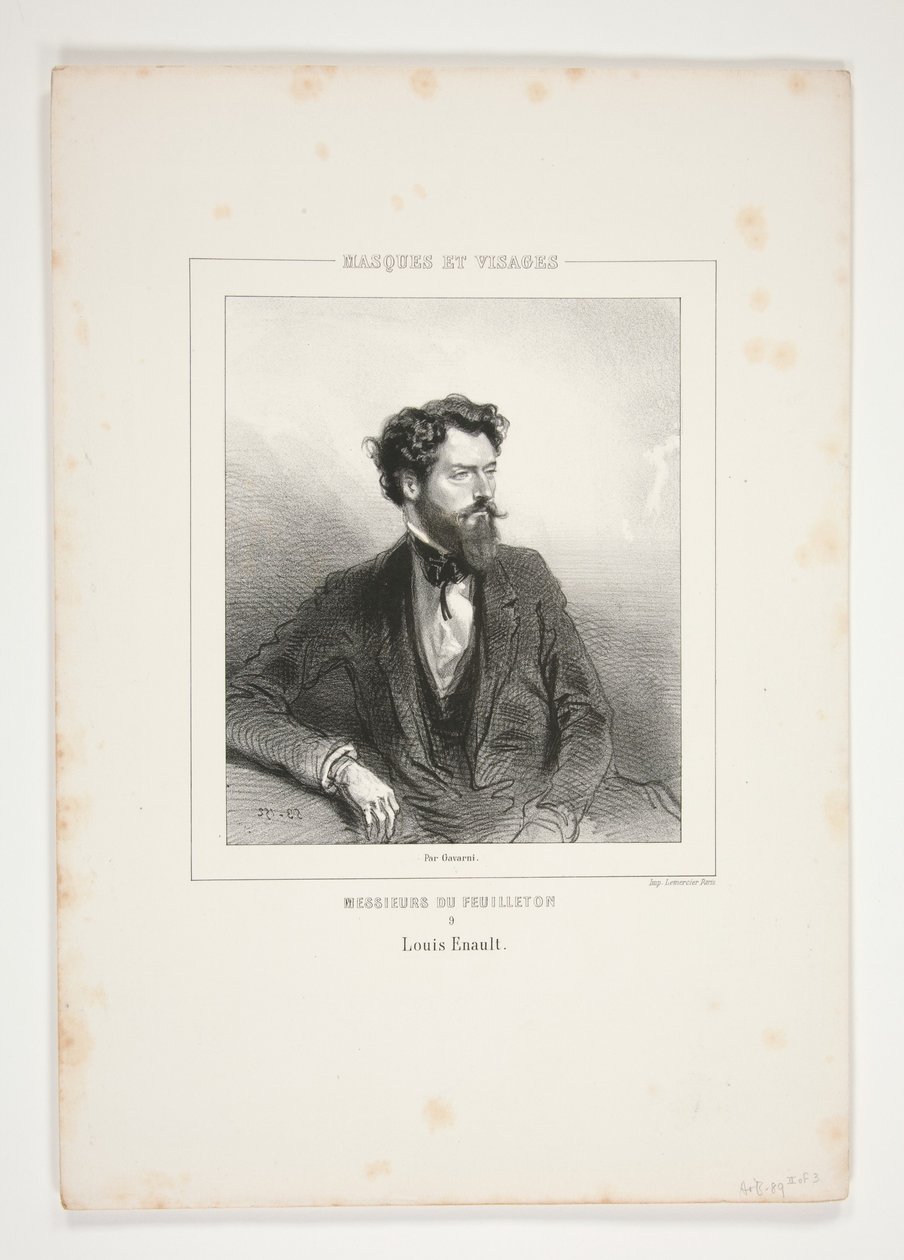 Louis Enault von Paul Gavarni