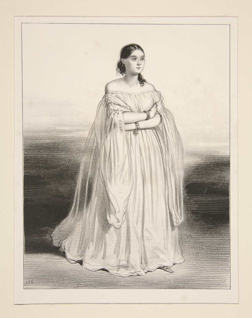 Mme. Cenau von Paul Gavarni