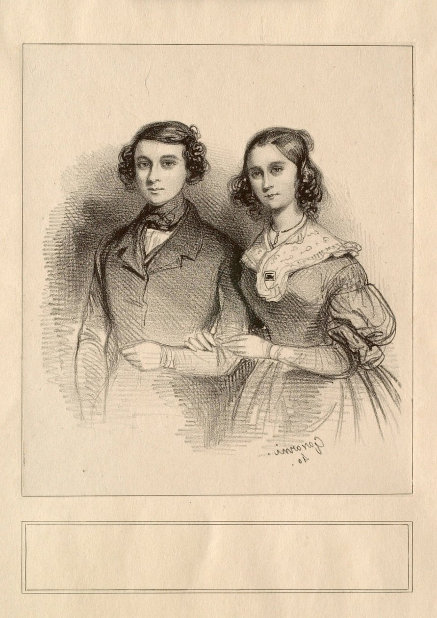 Herr und Frau Emile Taigny von Paul Gavarni