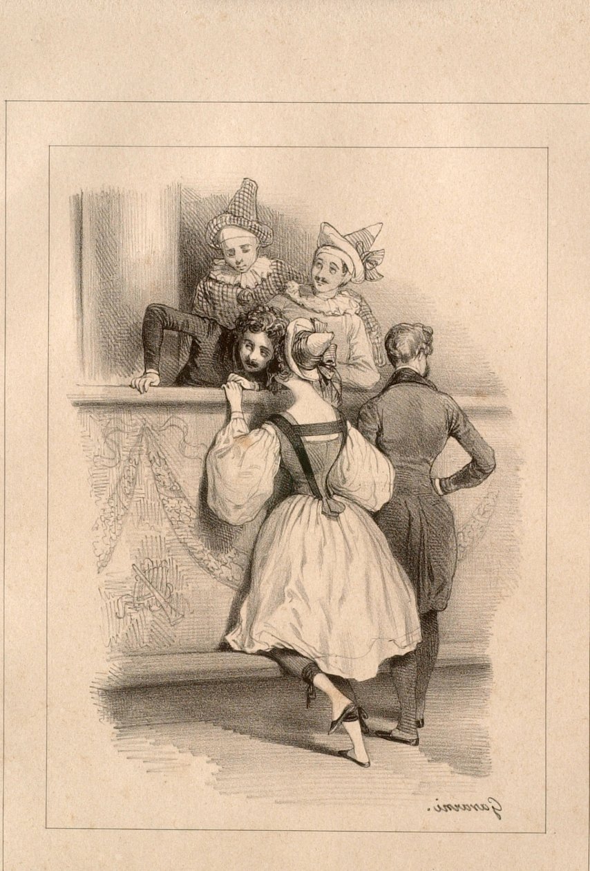 Rache von Paul Gavarni