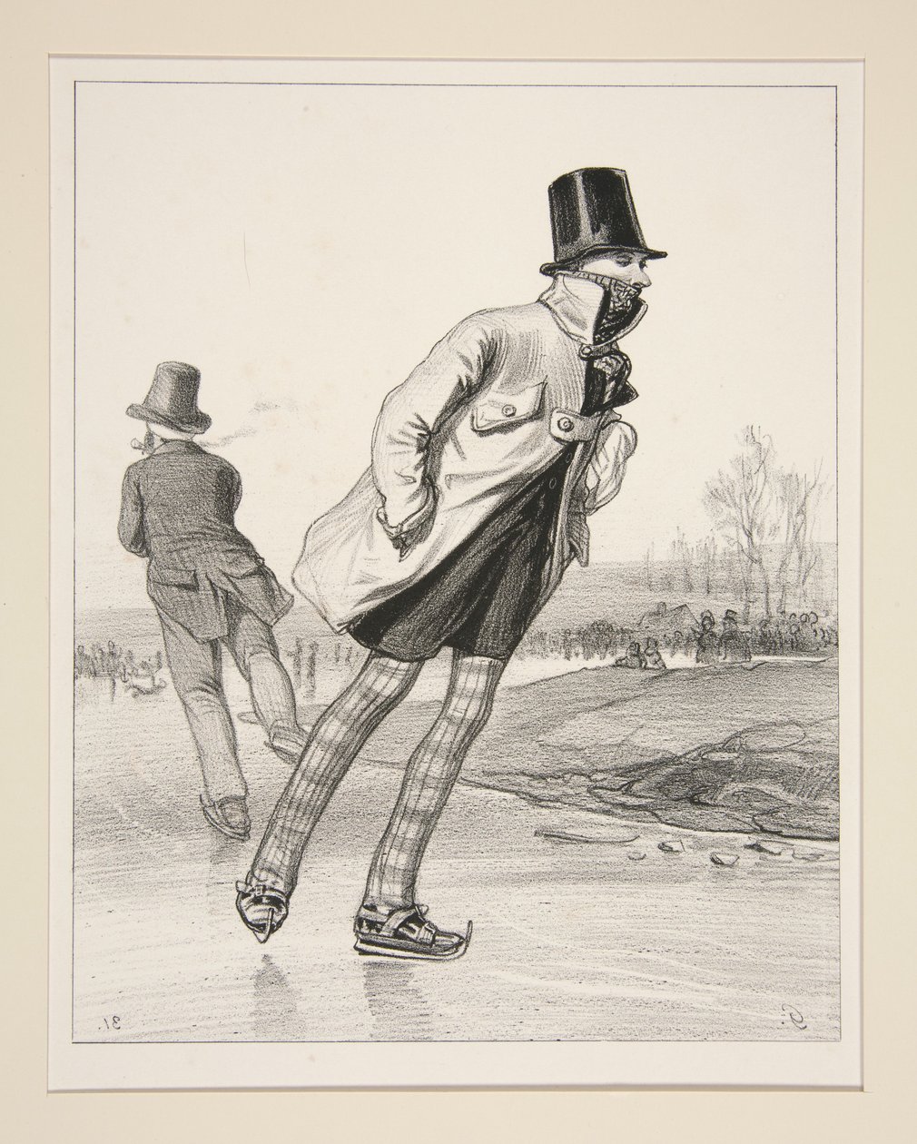 SIR WALTER SPOTT aus Dublin, Tourist, Orientalist (sic) und Papist. ... von Paul Gavarni