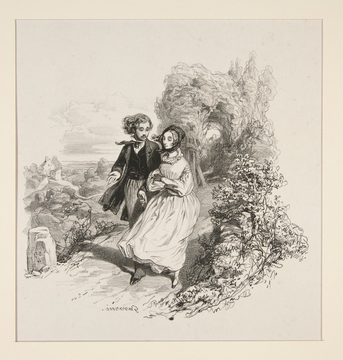 Ohne Liebe von Paul Gavarni