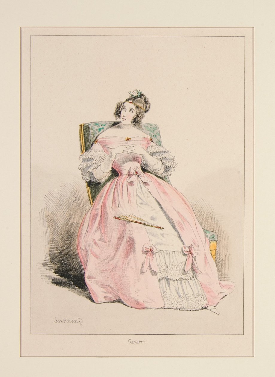 Abendtoilette von Paul Gavarni