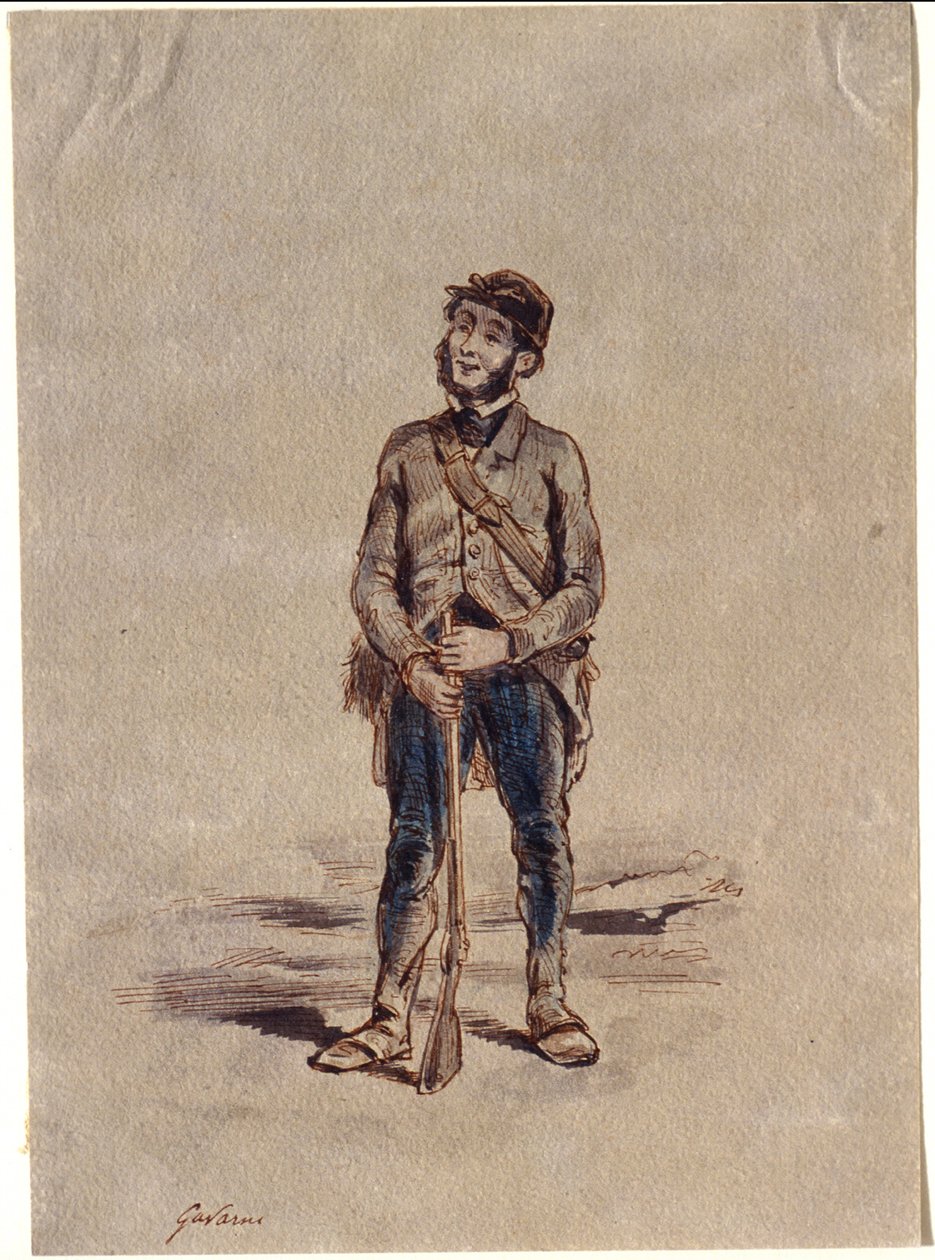 Der Wilderer von Paul Gavarni