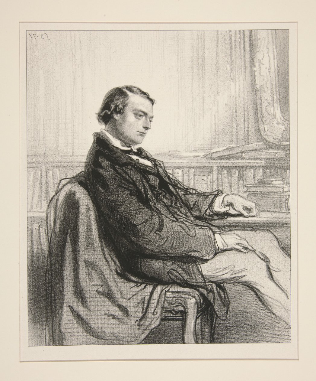 Théodore de Banville von Paul Gavarni