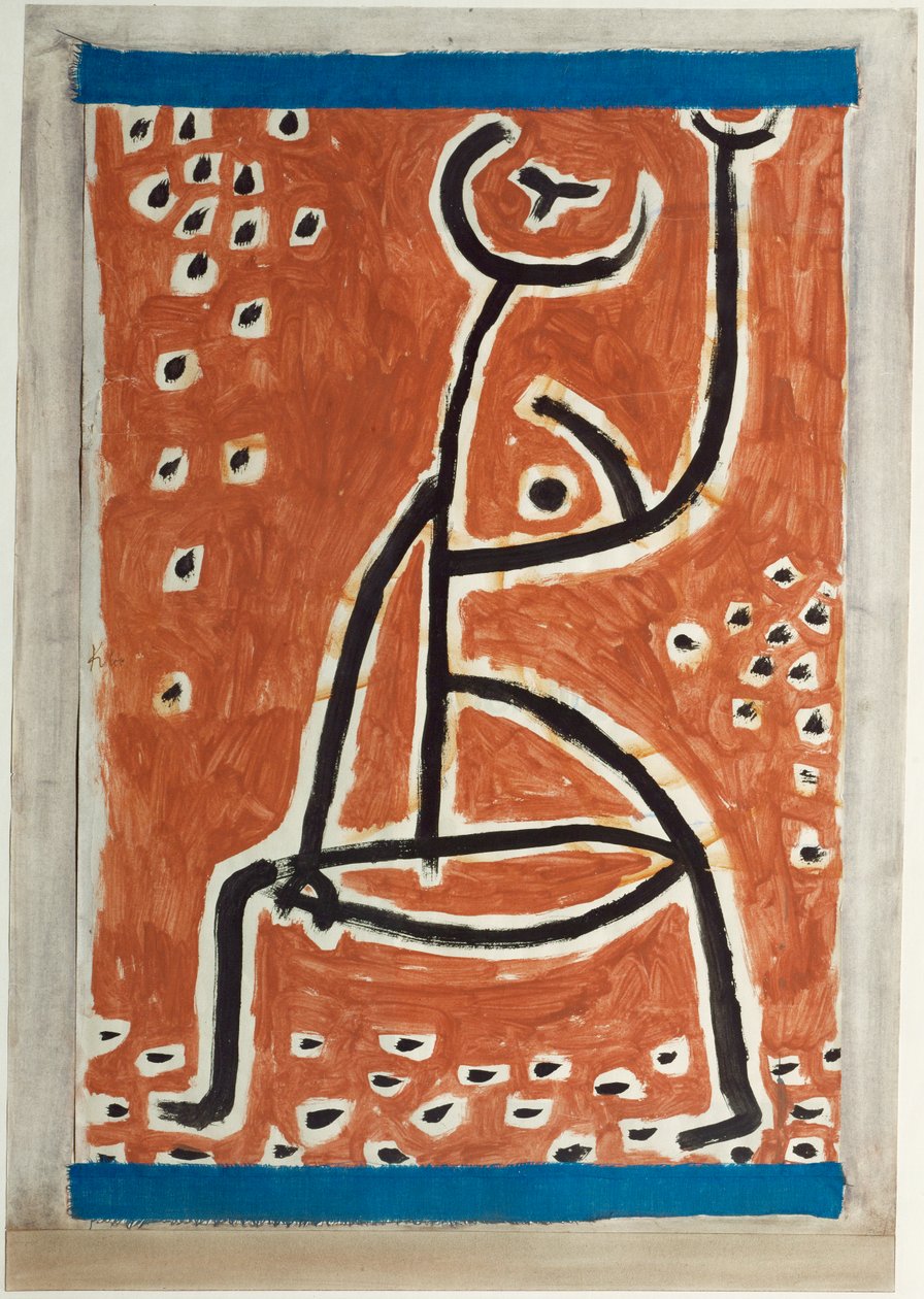Eine sportliche Dame von Paul Klee