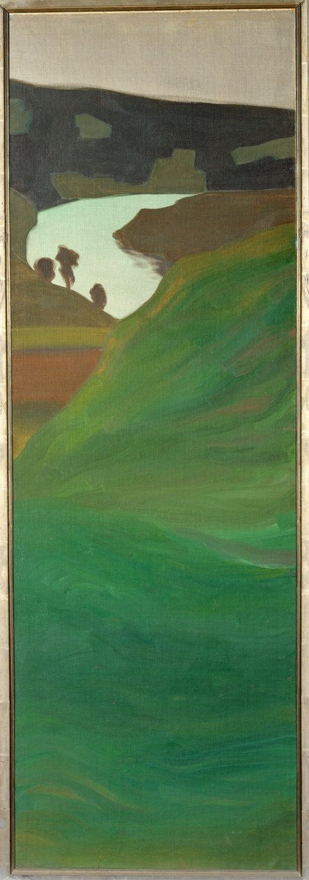 Ein Blick auf den Fluss Aare, Schweiz von Paul Klee