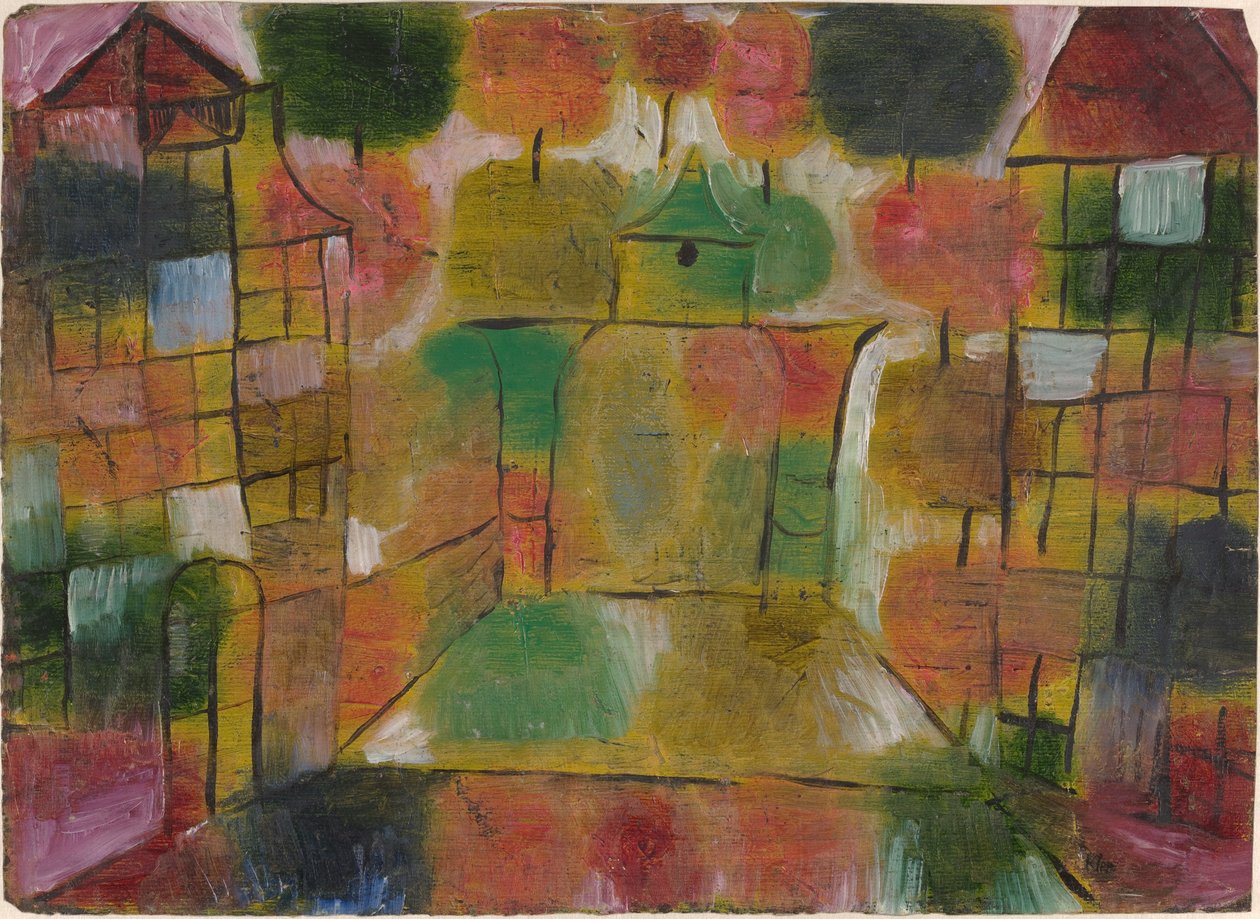 Baum und Architektur--Rhythmen von Paul Klee