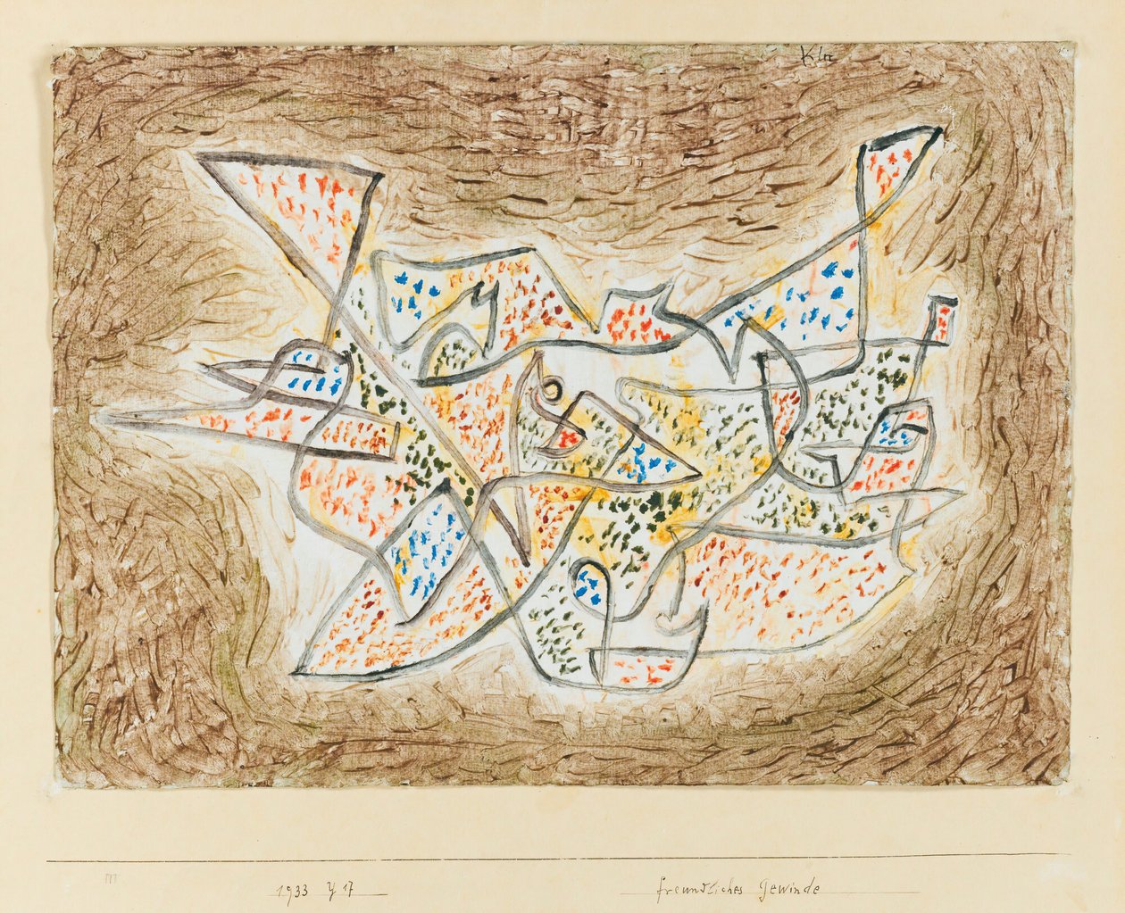 Freundliches Gewinde von Paul Klee
