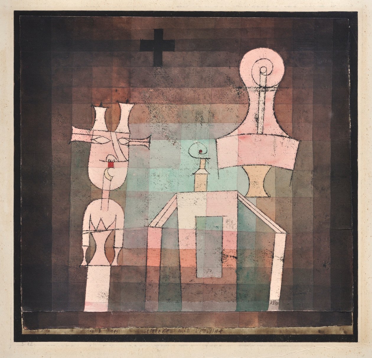 Stillleben mit Plastiken, 1923 von Paul Klee