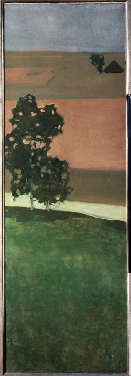 Ansicht des Aar-Tals, Schweiz von Paul Klee