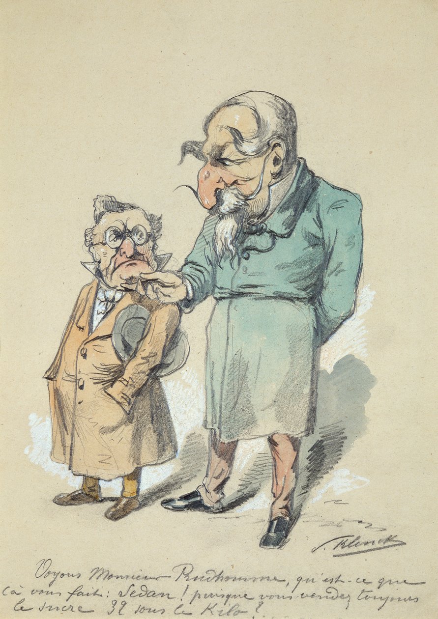 Monsieur Prudhomme und Napoleon III von Paul Klenck