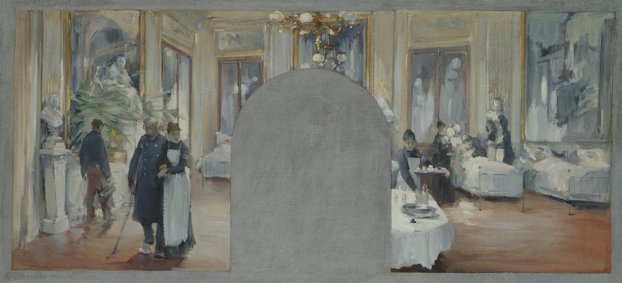 Innenraum des Théâtre Français, 1871 von Paul Louis Delance