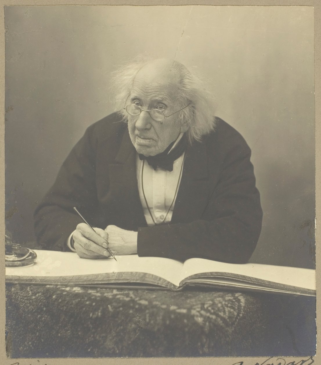 Marie-Eugène Chevreul, 1886 von Paul Nadar