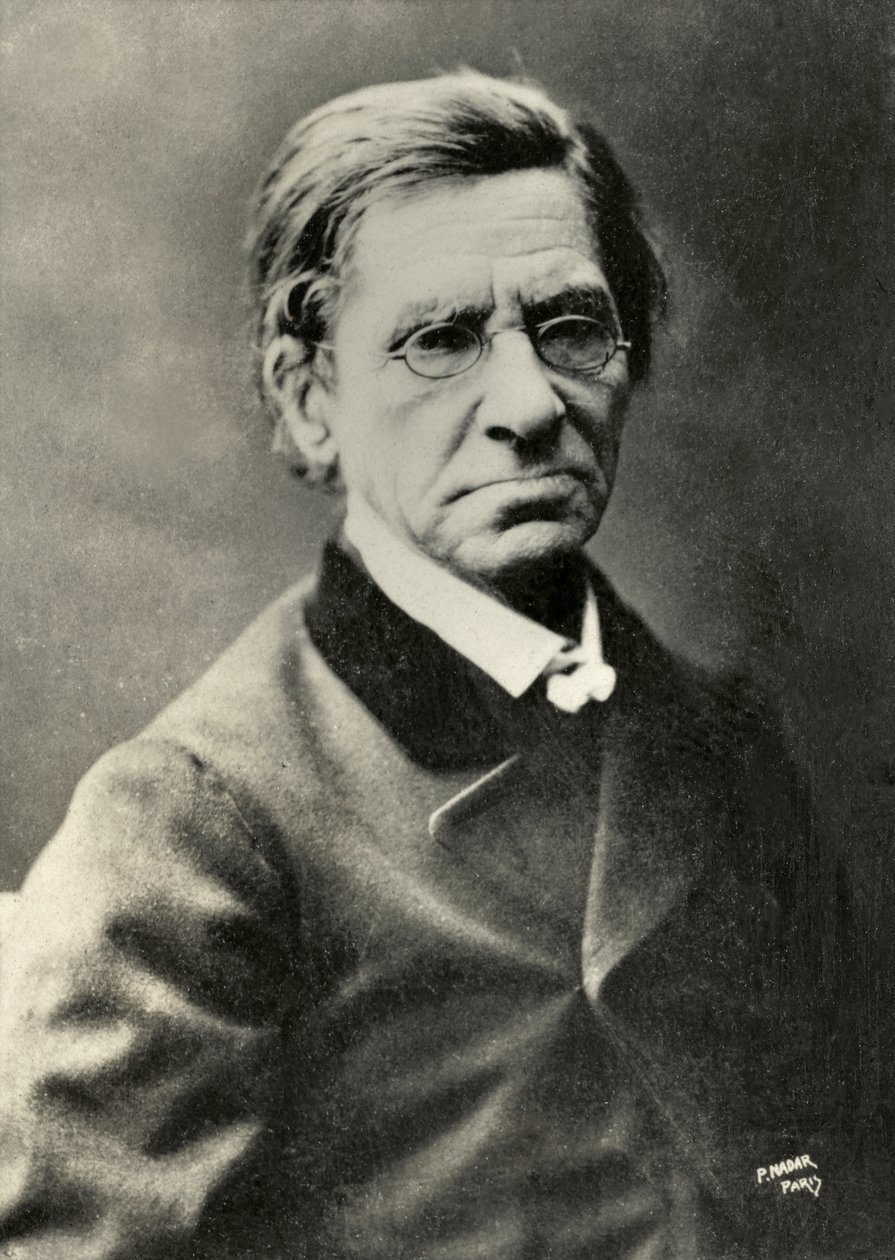 Porträt von Emile Littre von Paul Nadar