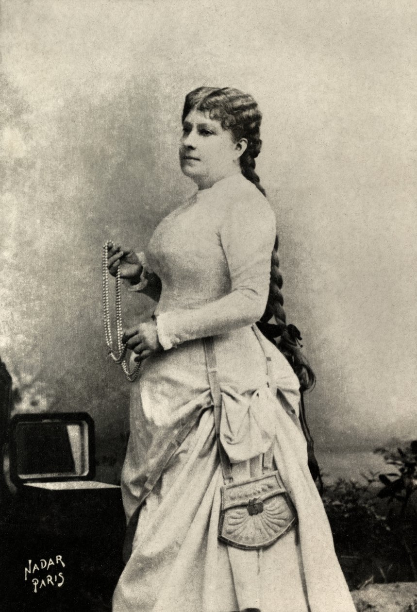 Porträt von Marie Felix, Miolan, Carvalho von Paul Nadar