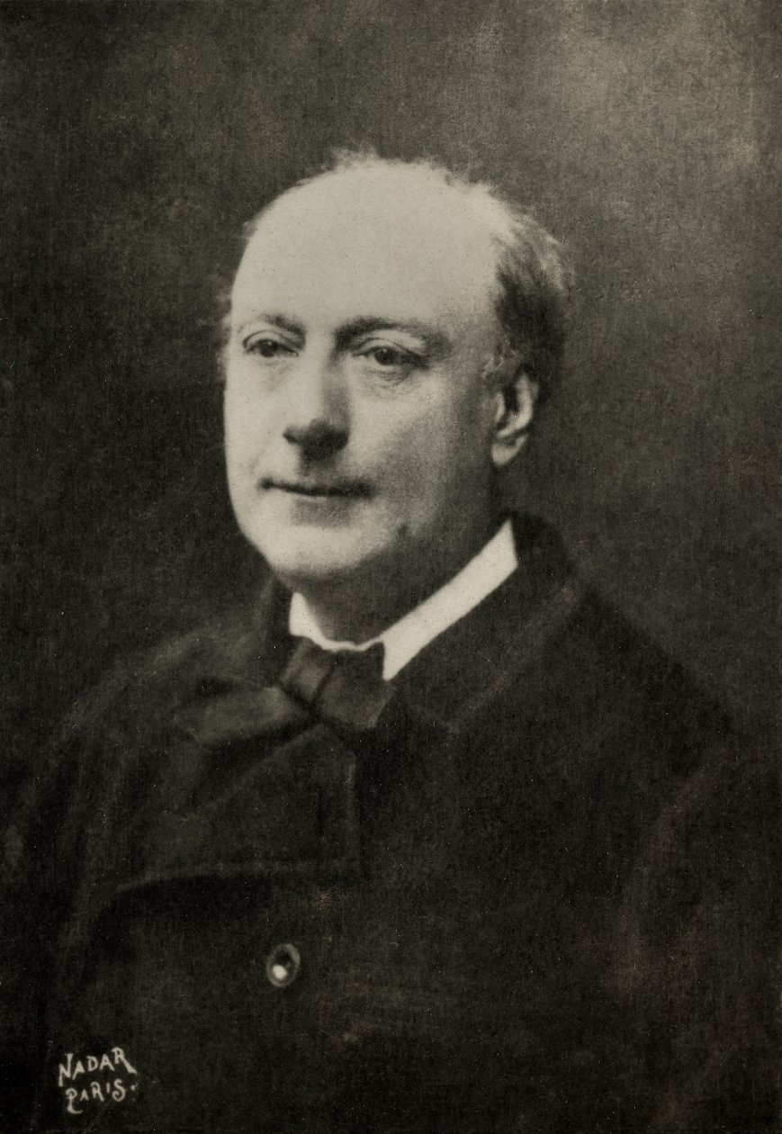 Porträt von Theodore De Banville von Paul Nadar