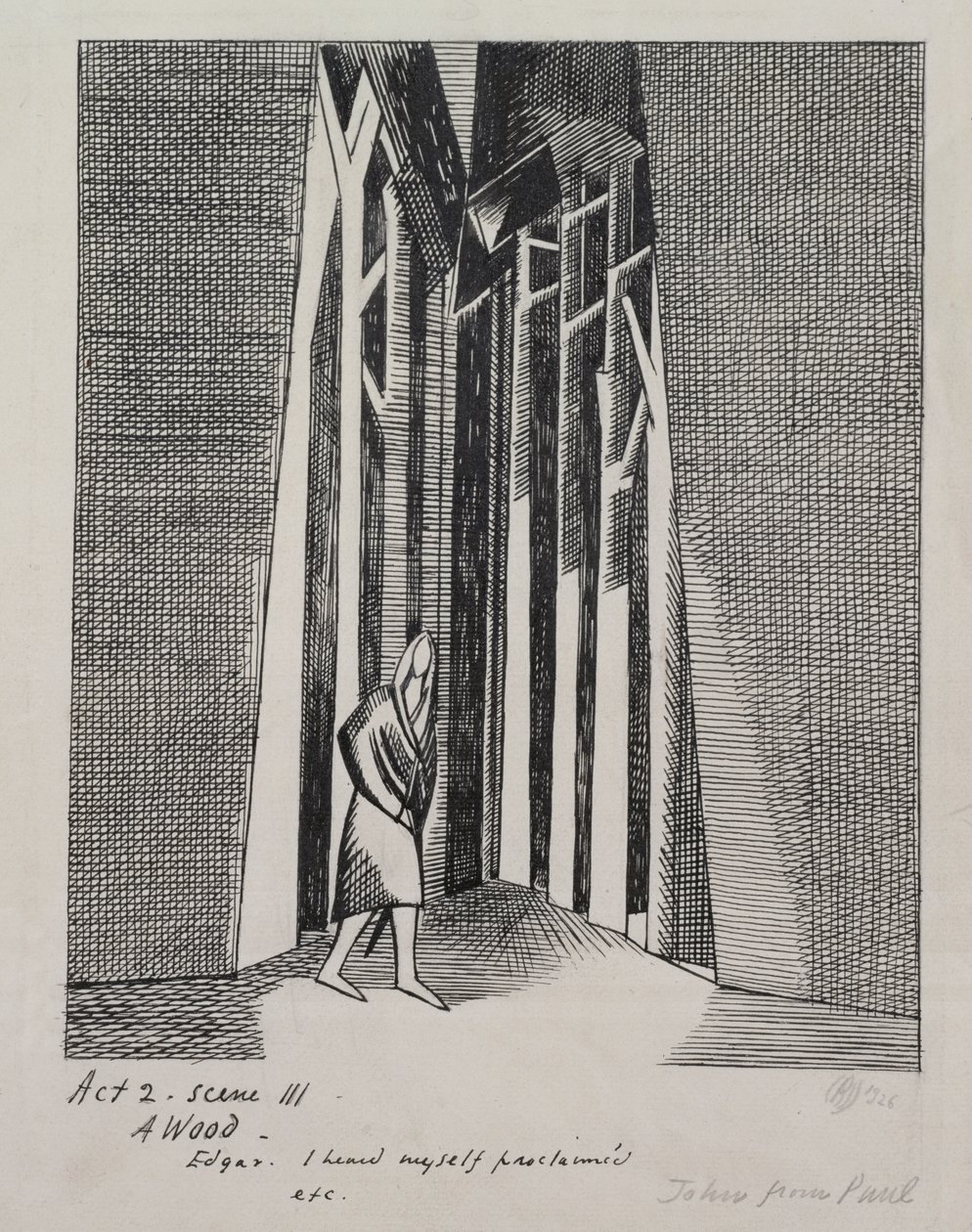Ein Wald - Illustration für 
