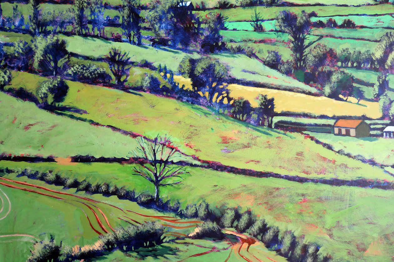 Pentre Nahaufnahme 2, 2019 von Paul Powis